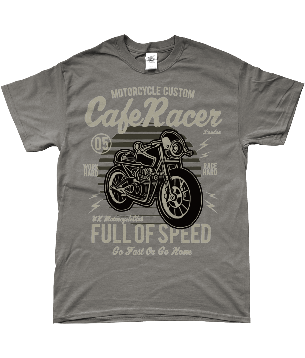 Cafe Racer v1 - Gildan SoftStyle® Ringspun T-Shirt