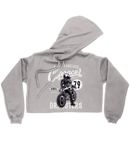 Cafe Racer V2 - Bella Ladies Cropped Hoodie