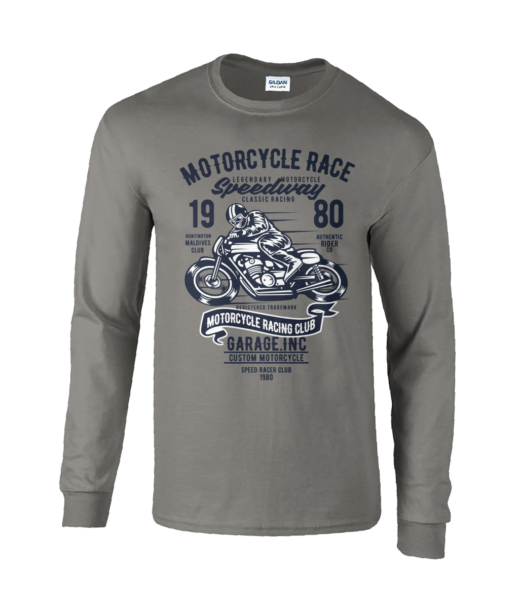 Motorcycle Race - Ultra Cotton Long Sleeve T-Shirt