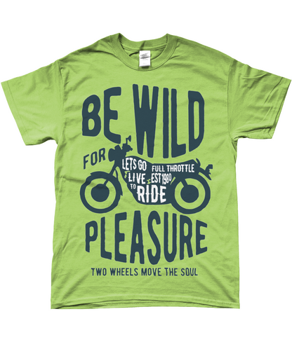 Be Wild - Ringgesponnenes T-Shirt