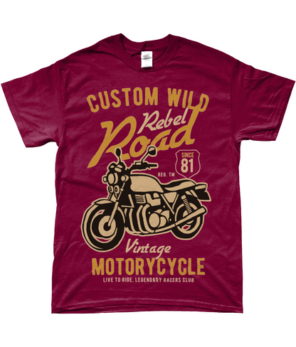 T-shirt Gildan SoftStyle® Ringspun personnalisé Wild