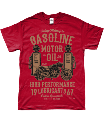 Benzin-Motoröl - SoftStyle Ringspun T-Shirt