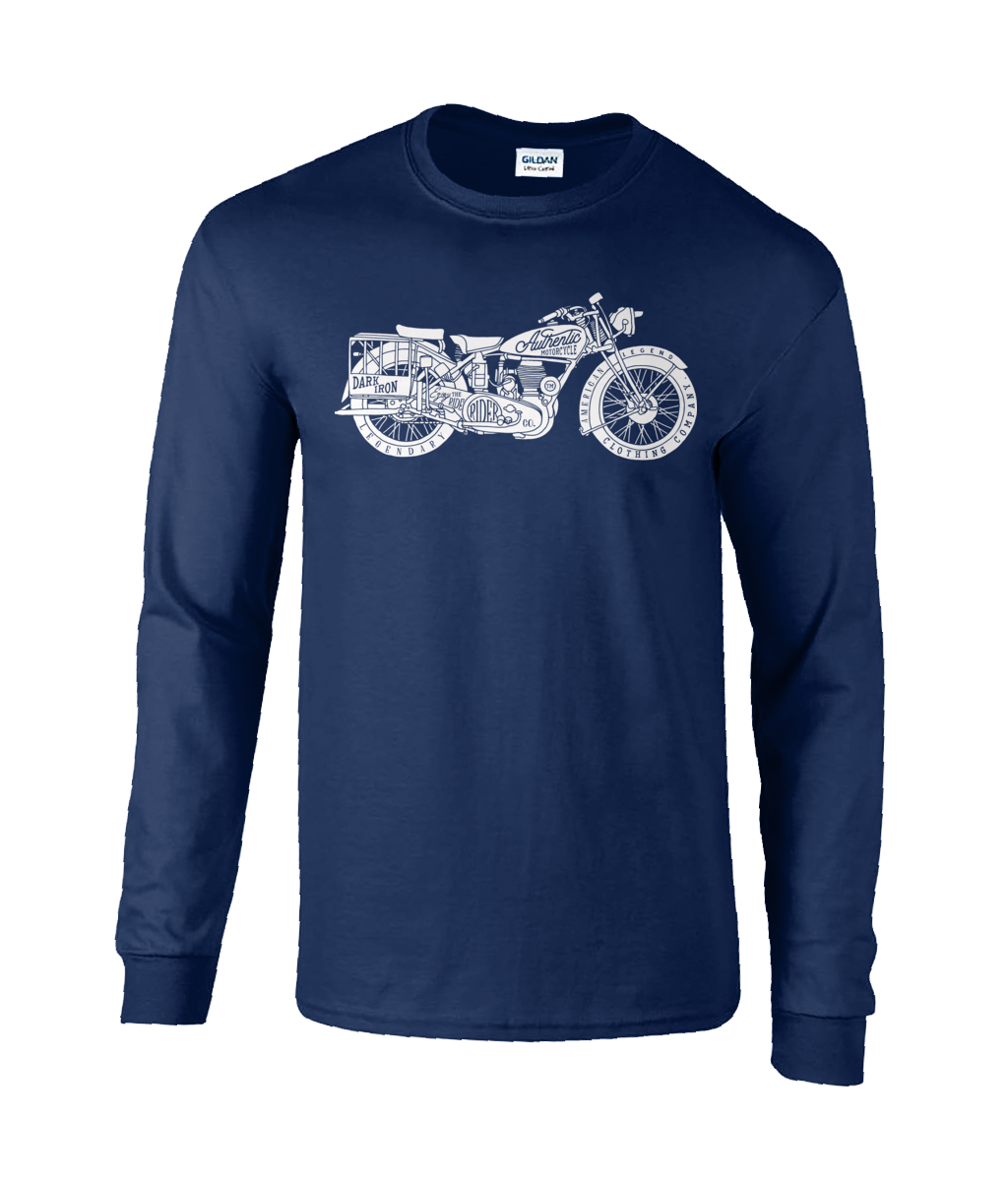 Enjoy The Ride – Weiß – Langärmliges T-Shirt aus Ultra-Baumwolle