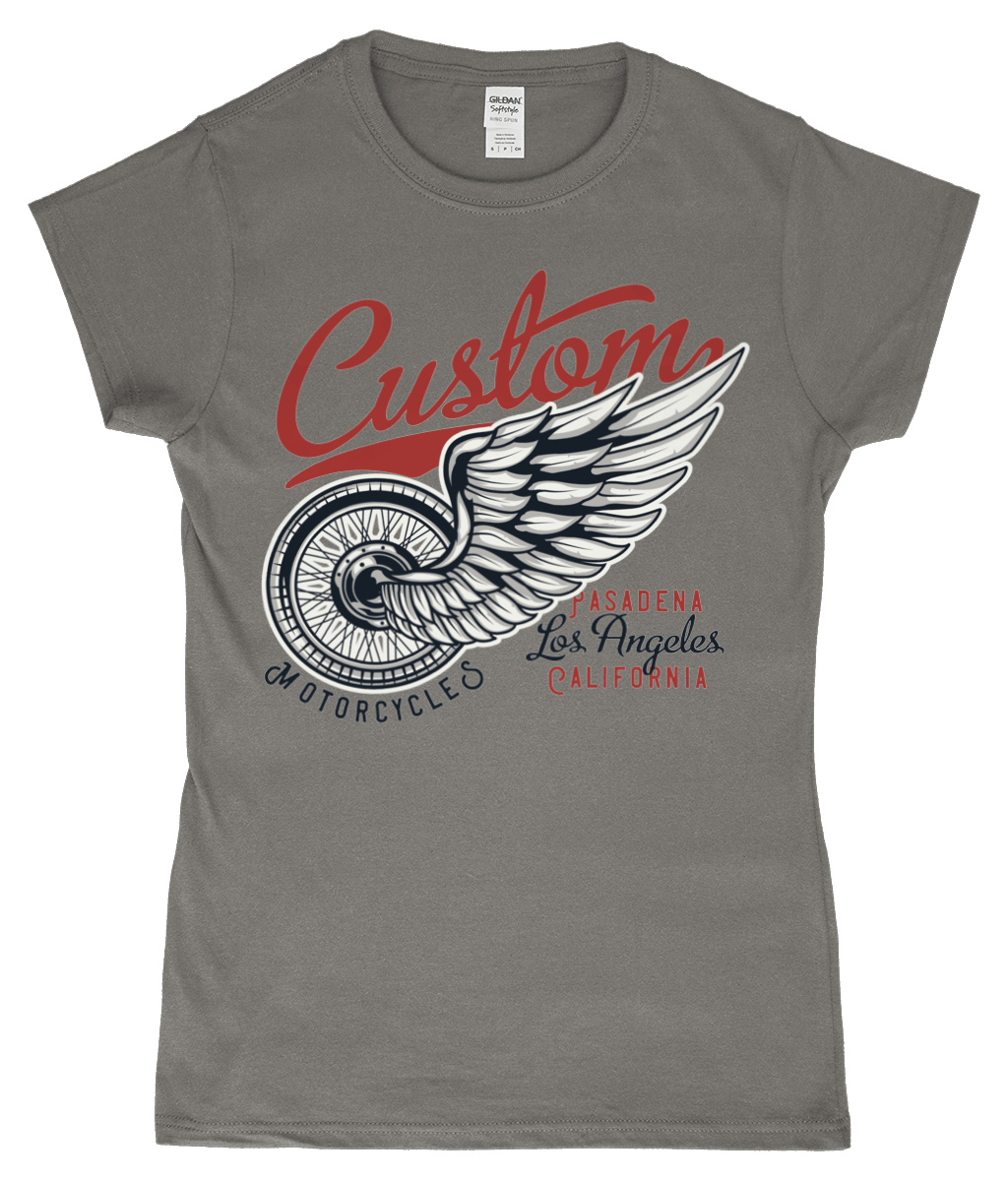 Custom – Gildan SoftStyle® Ladies Fitted Ringspun T-Shirt - Vitesse T-Shirts UK