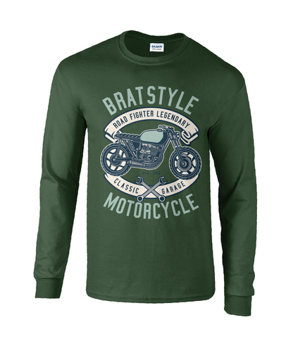 Brat Style - T-shirt à manches longues en coton ultra-doux