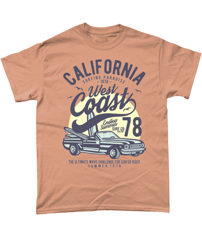 California West Coast – Gildan Heavy Cotton T-Shirt - Vitesse T-Shirts UK