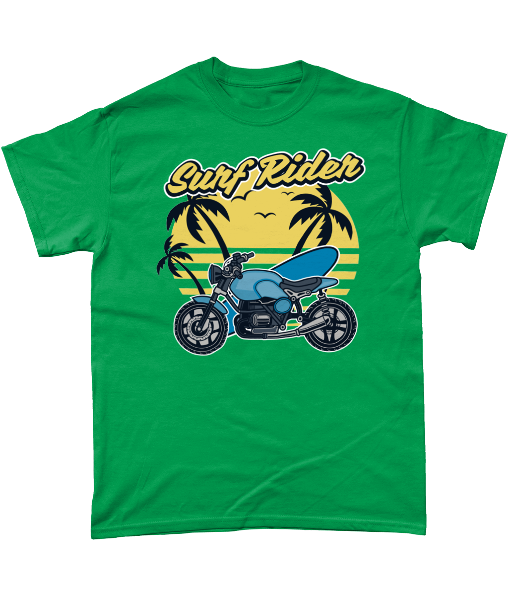 Surf Rider - Gildan Heavy Cotton T-Shirt - Vitesse T-Shirts UK