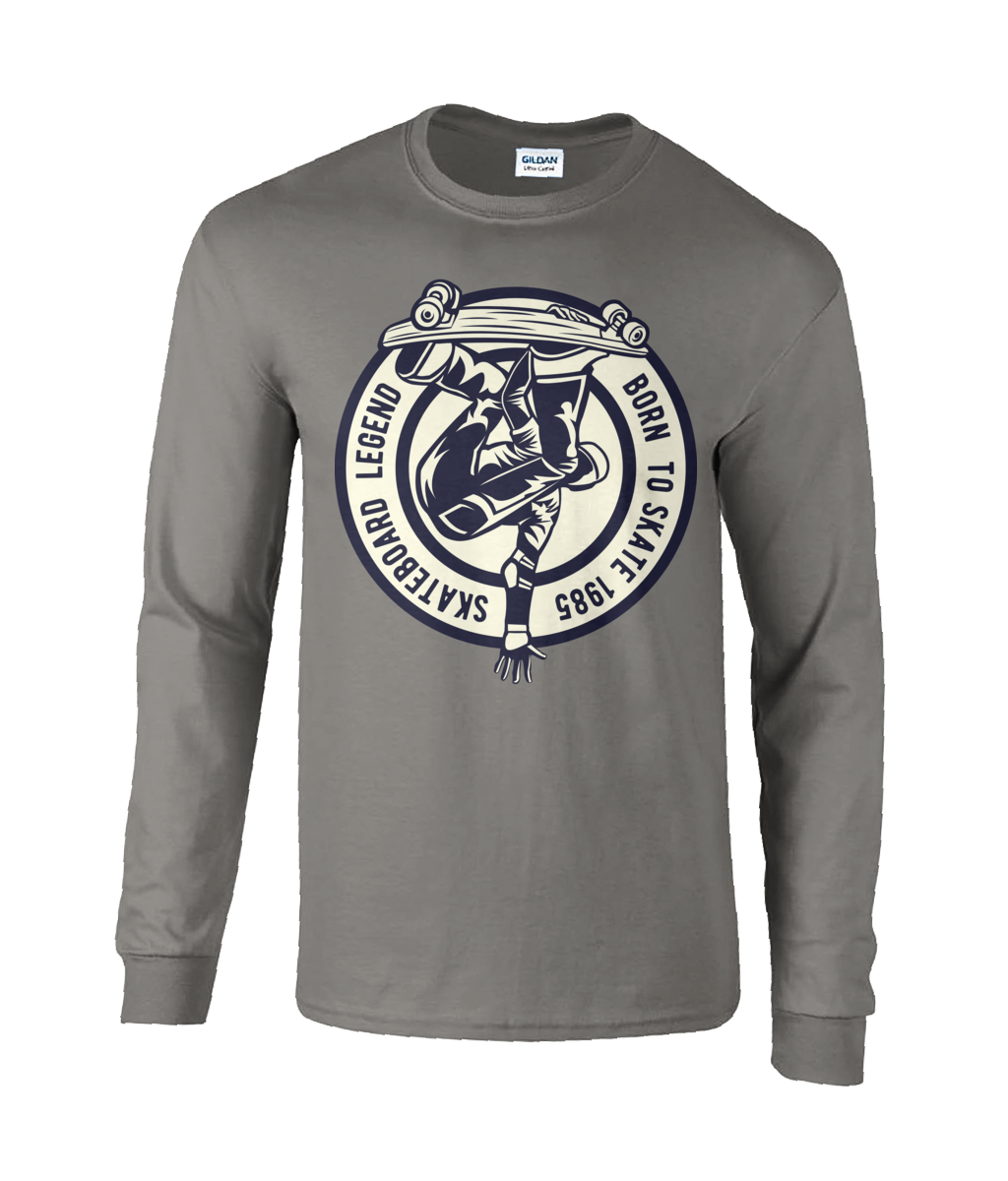 Skateboard Legend - Ultra Cotton® Long Sleeve T-Shirt