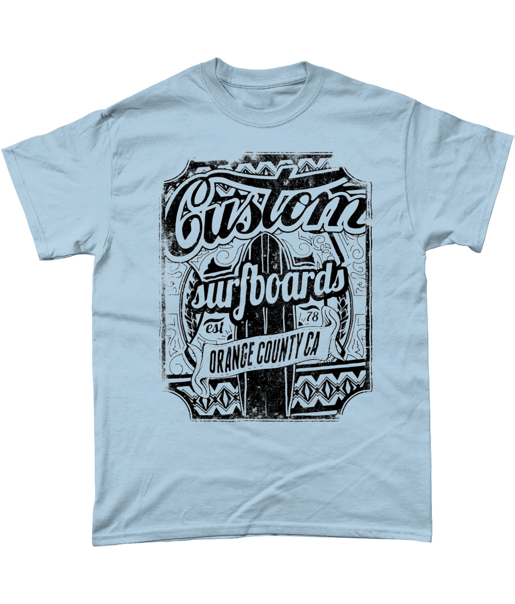 Custom Surfboards - Gildan Heavy Cotton T-Shirt