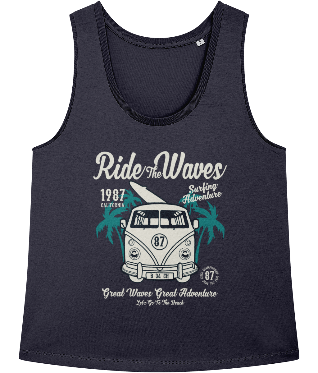 Ride The Waves - Stella Minter - Vitesse T-Shirts UK