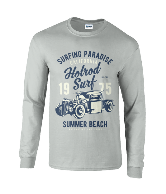 Hotrod Surf - T-shirt à manches longues en coton ultra