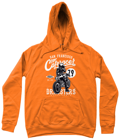 Cafe Racer v2 – AWDis Girlie College Hoodie - Vitesse T-Shirts UK