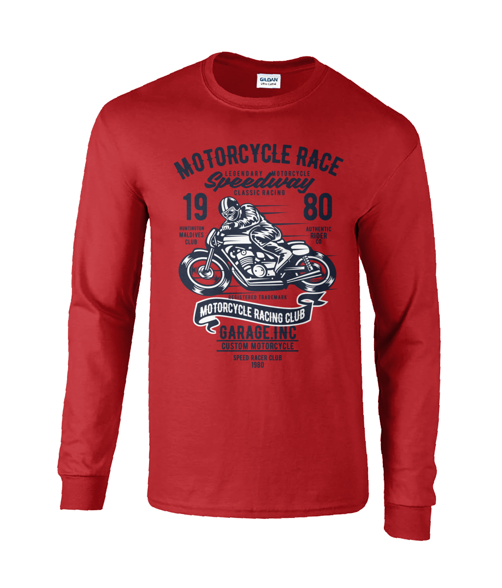 Motorcycle Race - Ultra Cotton Long Sleeve T-Shirt