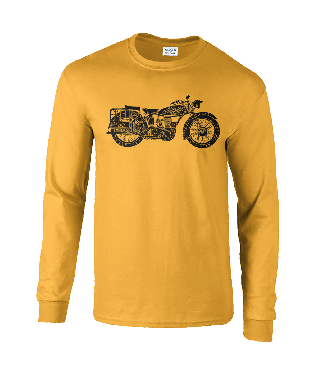 Enjoy The Ride - Black - Ultra Cotton® Long Sleeve T-Shirt - Vitesse T-Shirts UK