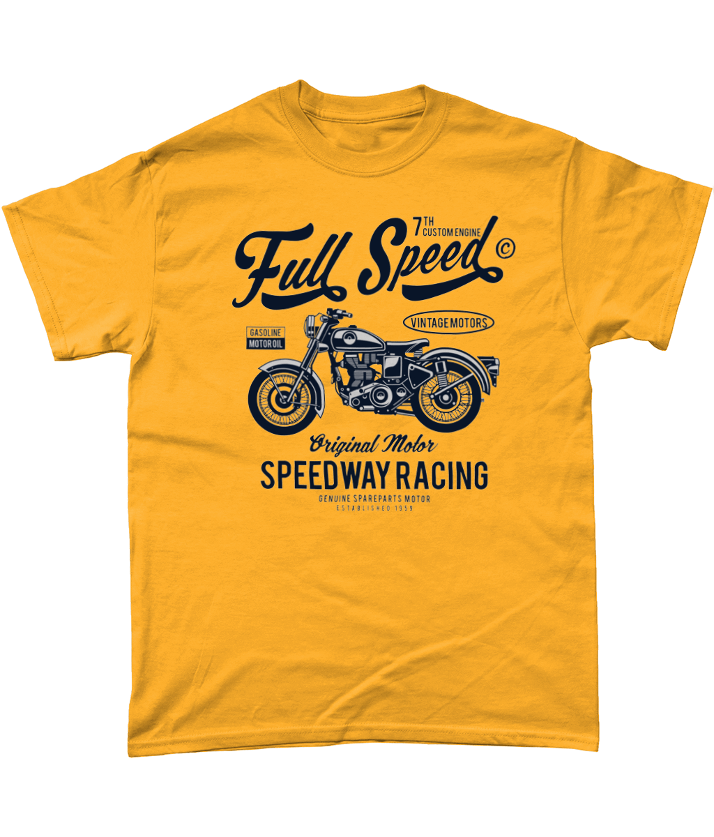 Full Speed – Gildan Heavy Cotton T-Shirt - Vitesse T-Shirts UK