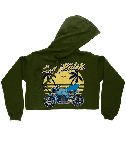 Surf Rider - Bella Damen Kurzer Hoodie 