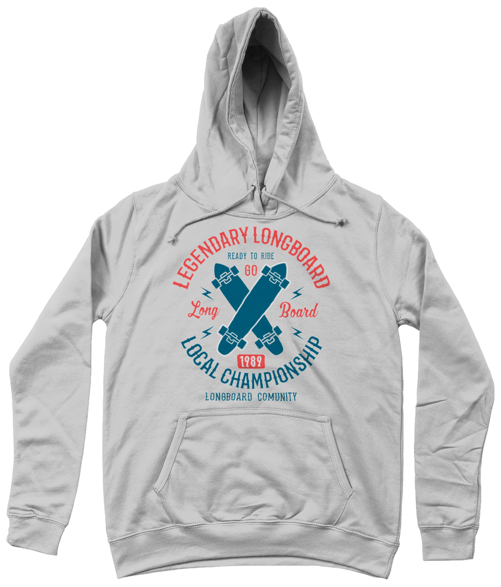 Legendary Longboard - AWDis Girlie College Hoodie