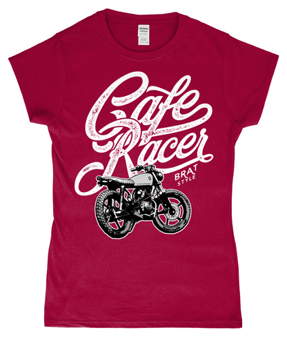 Cafe Racer Factory - Gildan SoftStyle® Ladies Fitted Ringspun T-Shirt - Vitesse T-Shirts UK