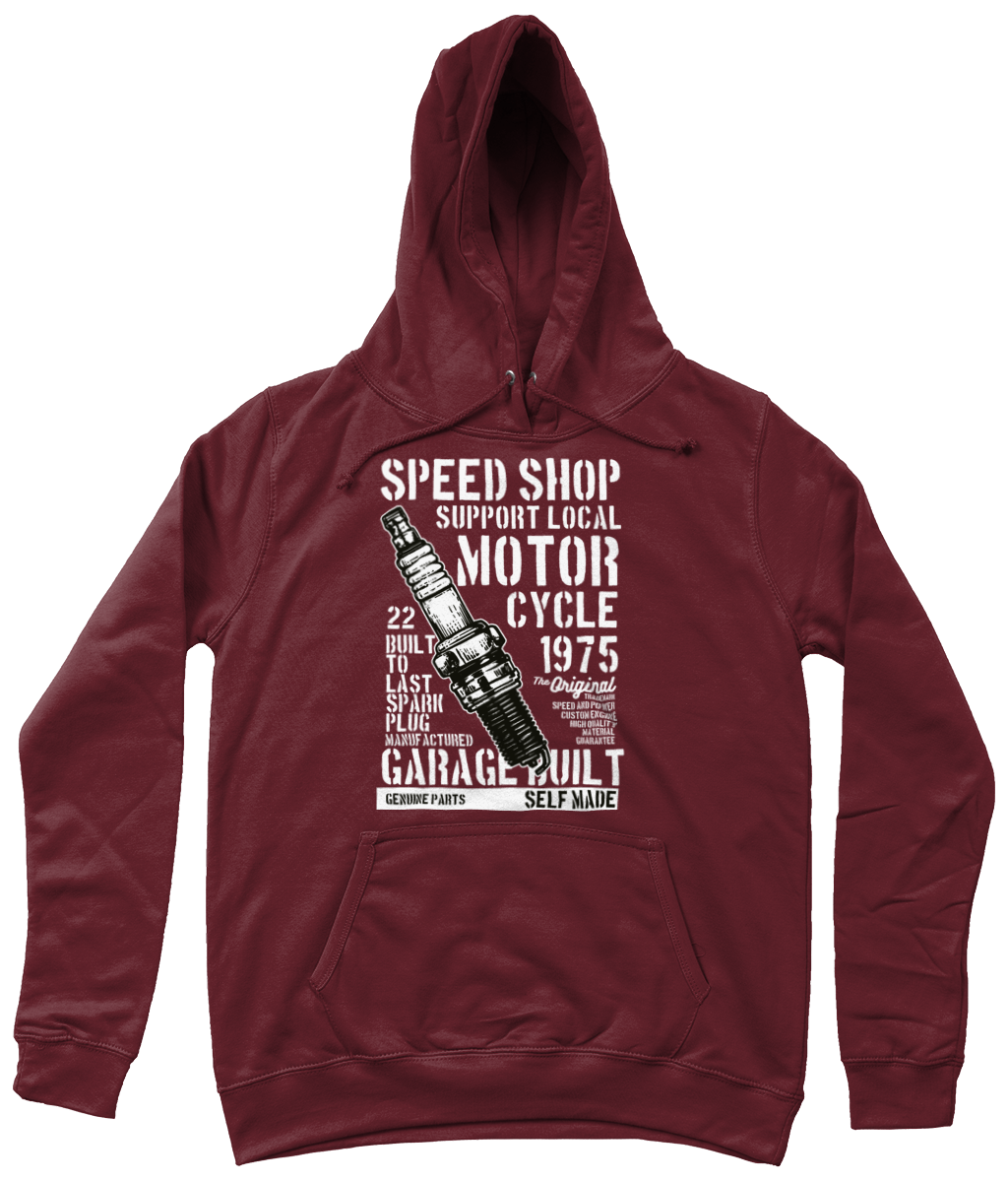 Speed ​​Shop - Sweat à capuche AWDis Girlie College