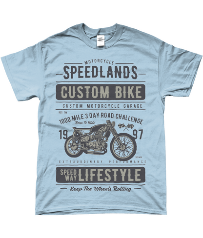 Speedlands Custom Bike - Gildan SoftStyle® Ringgesponnenes T-Shirt