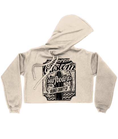 Custom Surfboards - Bella Ladies Cropped Hoodie