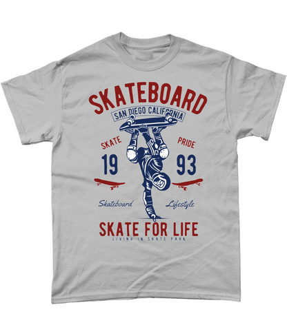 Skate For Life - T-shirt en coton épais