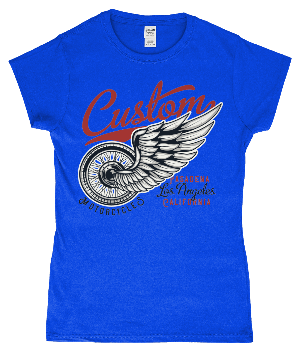 Custom – Gildan SoftStyle® Ladies Fitted Ringspun T-Shirt - Vitesse T-Shirts UK