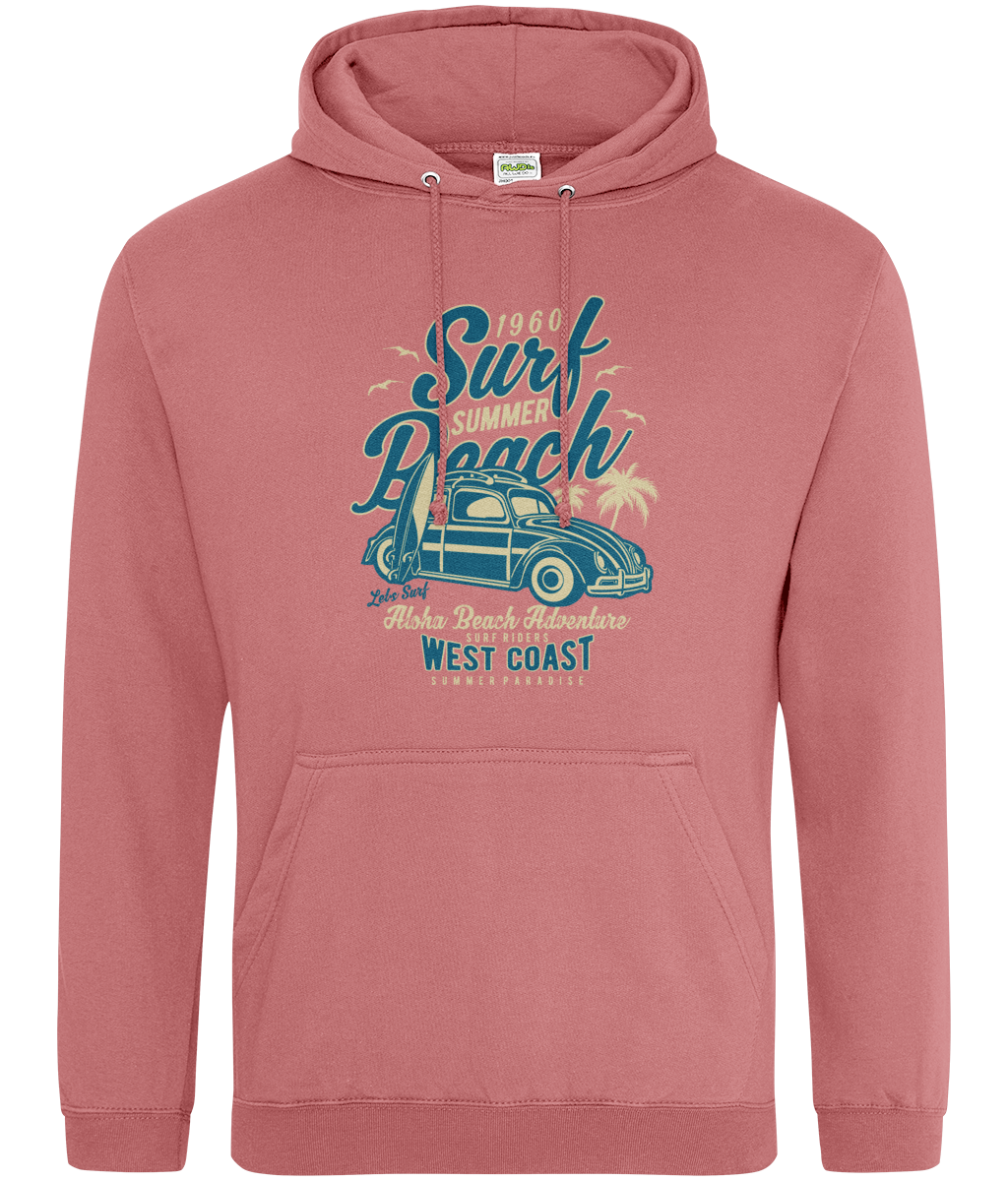 Surf Beach - AWDis College Hoodie