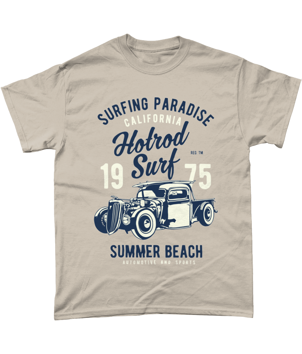 Hotrod Surf – Gildan Heavy Cotton T-Shirt - Vitesse T-Shirts UK