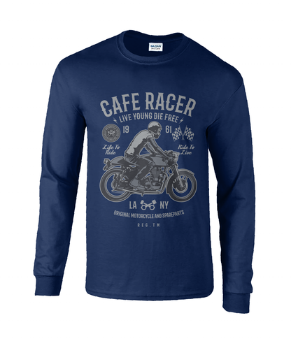 Cafe Racer v3 - Ultra Cotton® Long Sleeve T-Shirt