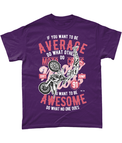 Awesome Motocross – Gildan Heavy Cotton T-Shirt - Vitesse T-Shirts UK