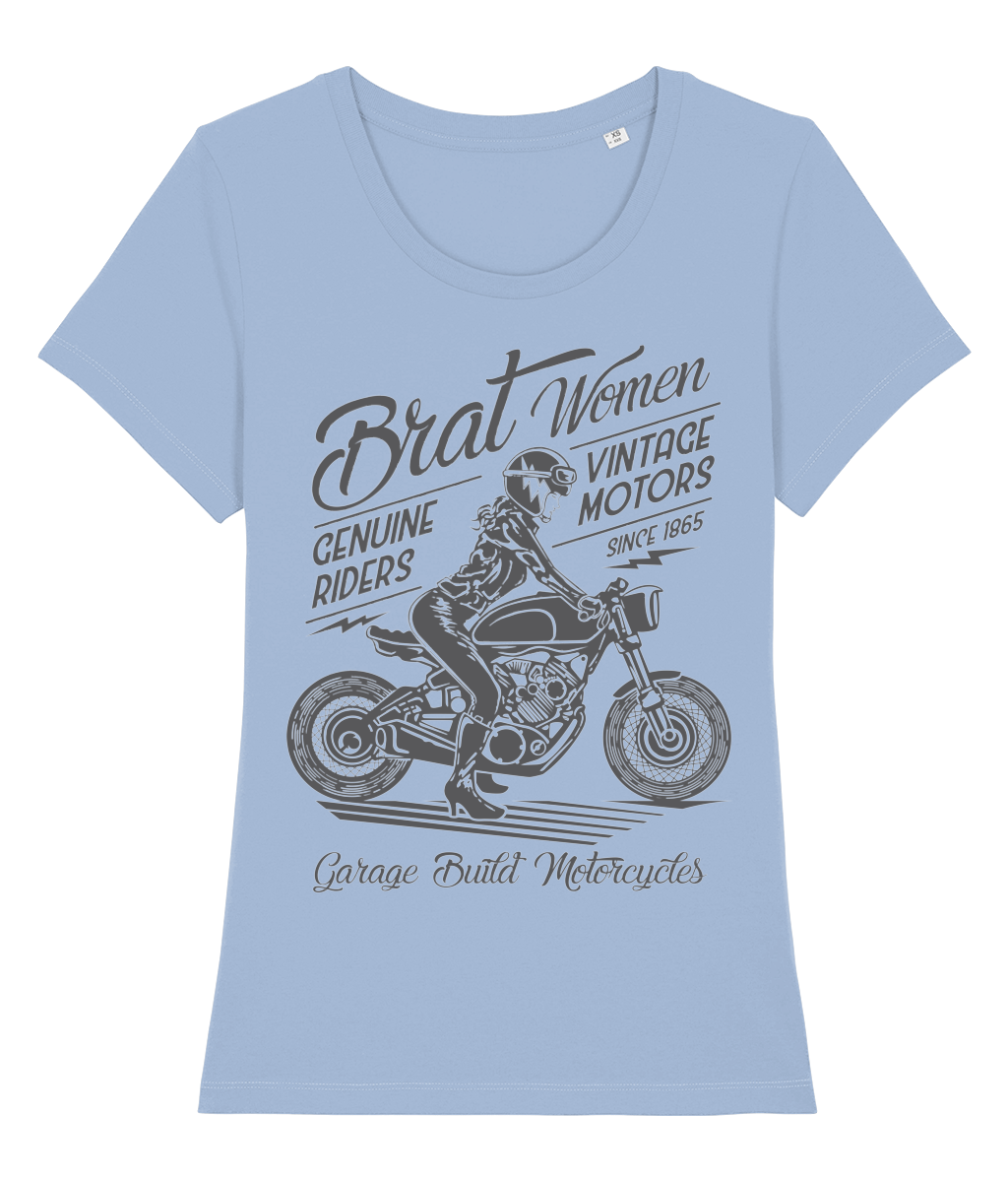 Brat Women Grey - Stella Expresser - Vitesse T-Shirts UK