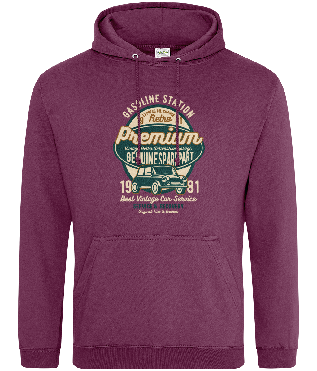 Édition limitée - Premium Garage - Sweat à capuche AWDis College