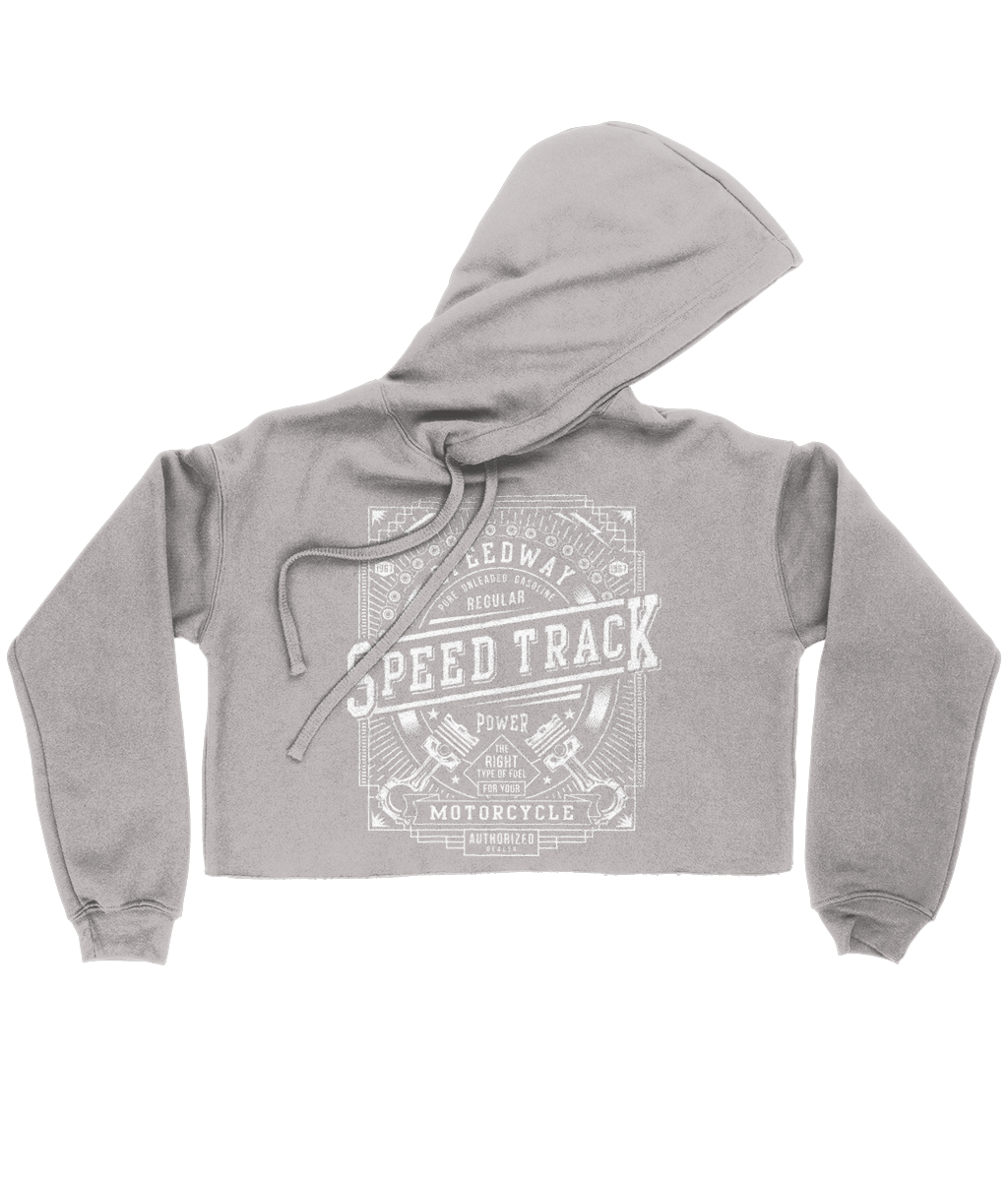 Speed Track - Bella Ladies Cropped Hoodie