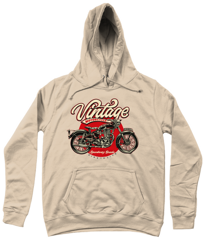 Vintage Motorrad - AWDis Girlie College Hoodie