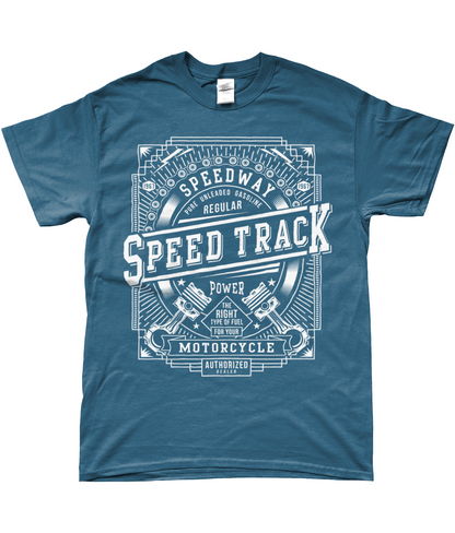 Speed ​​Track - SoftStyle Ringgesponnenes T-Shirt