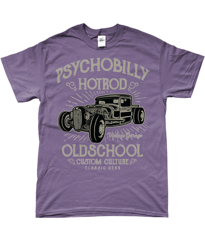 Psychobilly Hotrod - T-shirt à anneaux SoftStyle