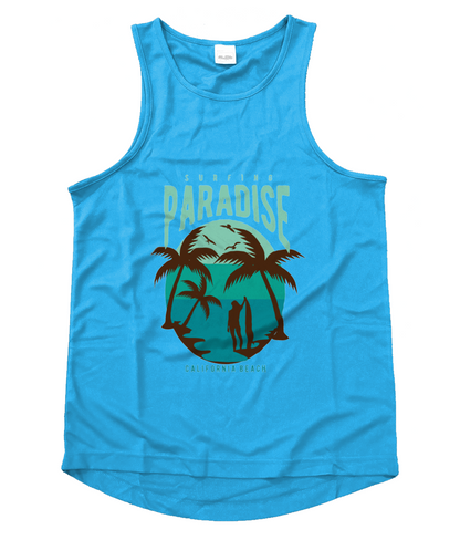 Surfing Paradise California Beach - Men's Cool Vest