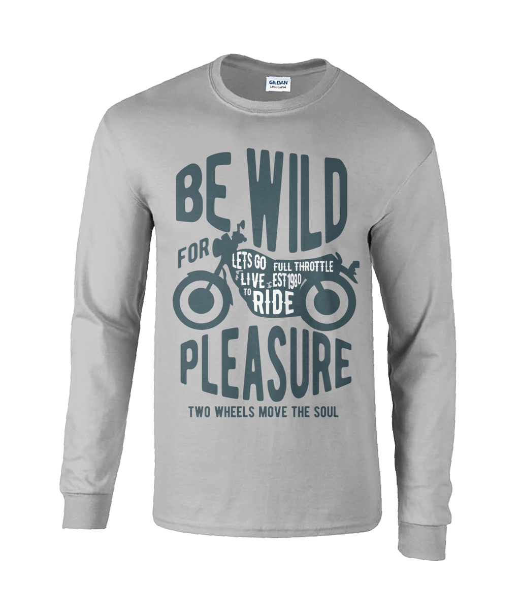 Be Wild - Langarm-T-Shirt aus Ultra Cotton®