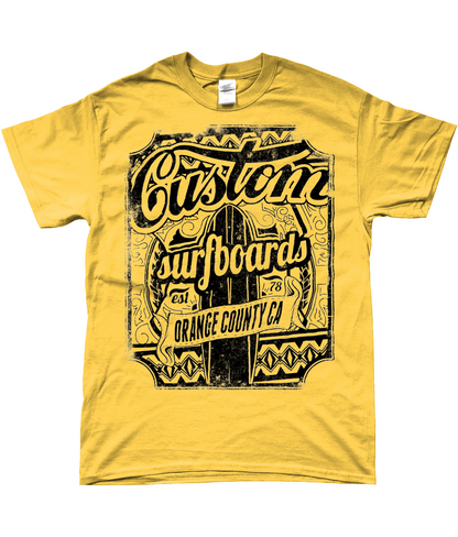 Planches de surf personnalisées - T-shirt SoftStyle® Ringspun