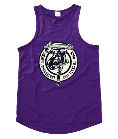 Skateboard Legend - Men's Cool Vest - Vitesse T-Shirts UK