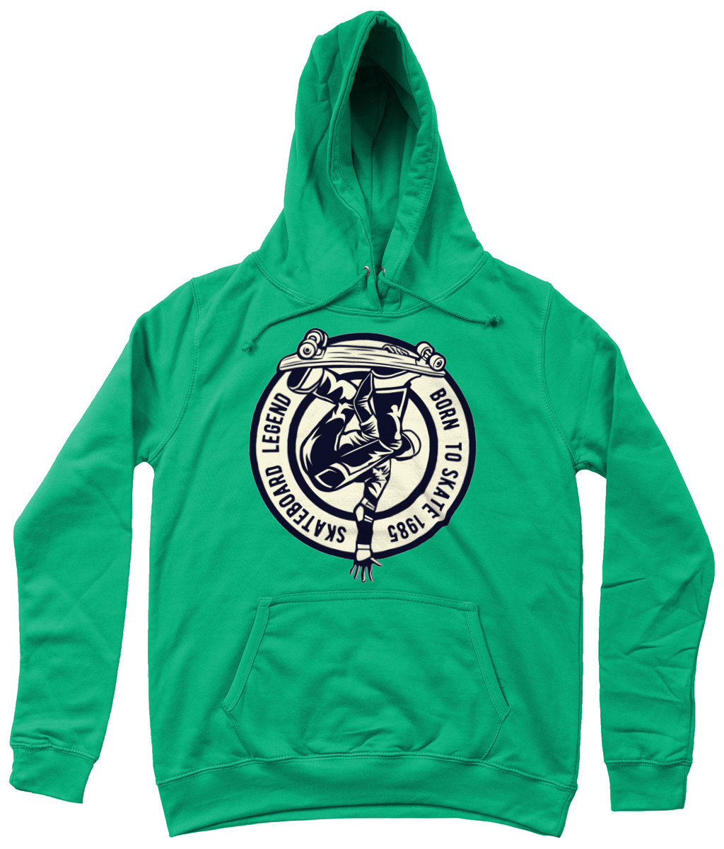 Skateboard Legend - AWDis Girlie College Hoodie