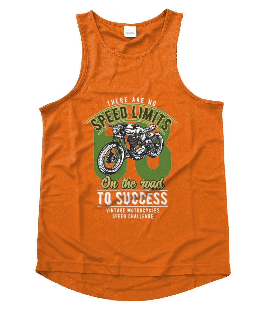 No Speed Limits - Men's Cool Vest - Vitesse T-Shirts UK