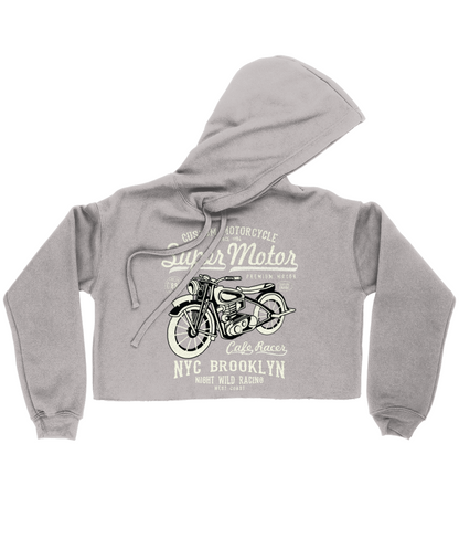 Super Motor - Bella Ladies Cropped Hoodie