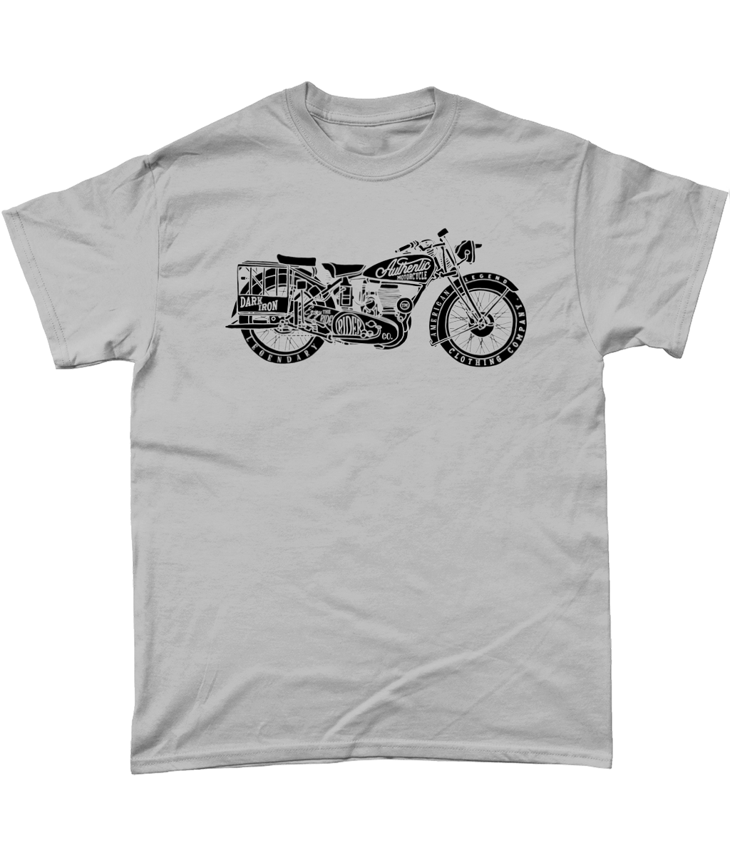 Enjoy The Ride - Black - Gildan Heavy Cotton T-Shirt