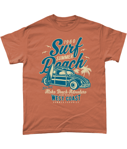 Surf Beach – Gildan Heavy Cotton T-Shirt - Vitesse T-Shirts UK