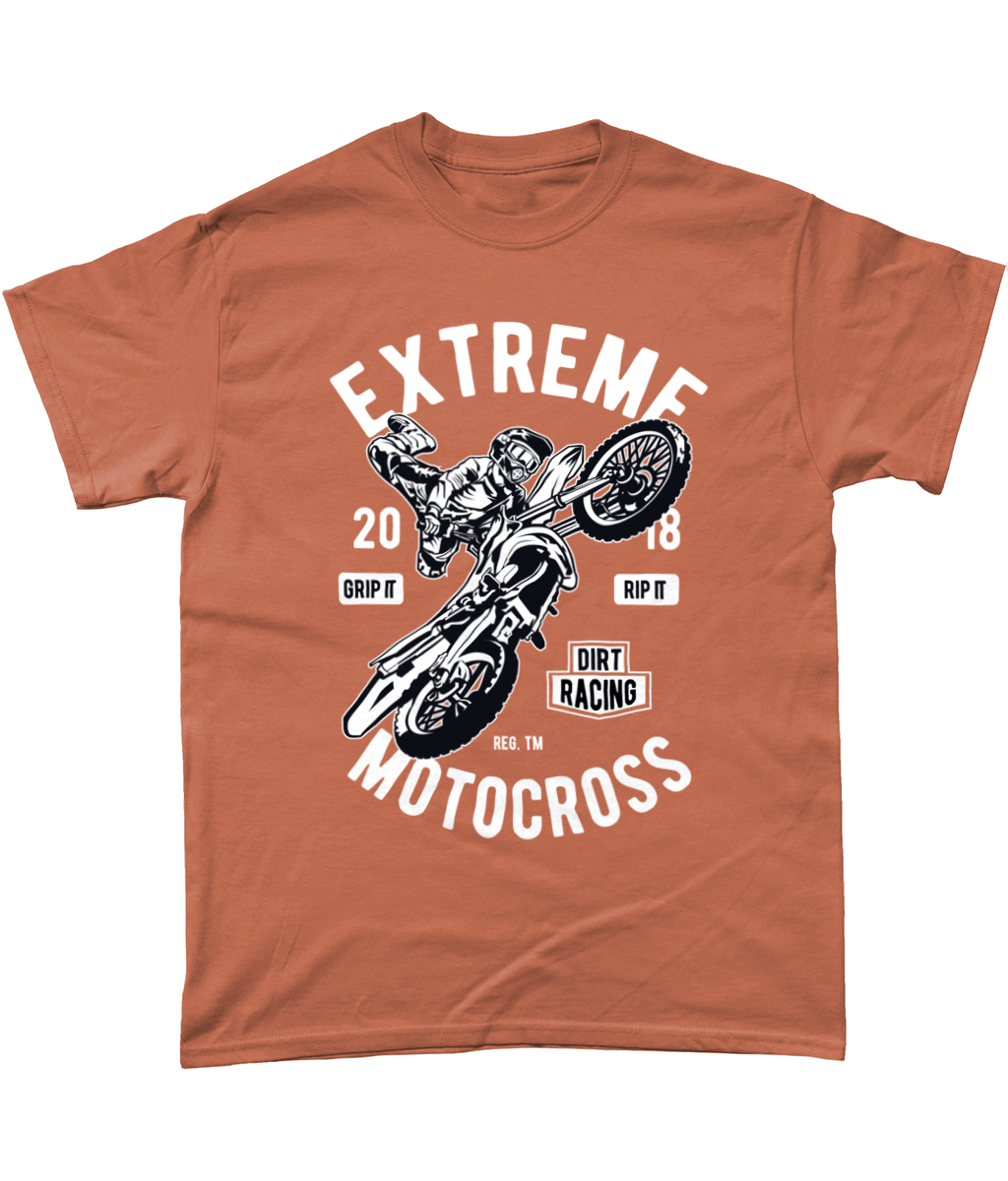 Extreme Motocross – Gildan Heavy Cotton T-Shirt - Vitesse T-Shirts UK