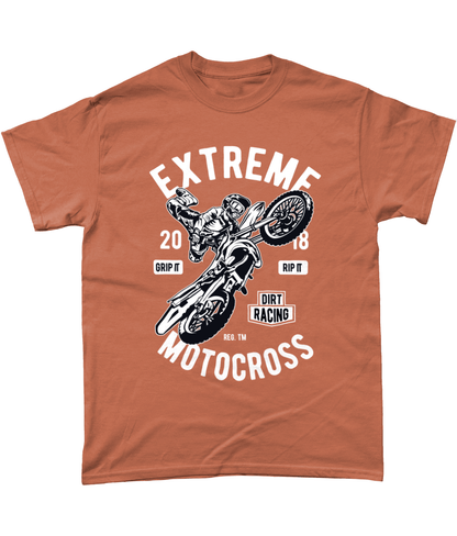 Extreme Motocross – Gildan Heavy Cotton T-Shirt - Vitesse T-Shirts UK