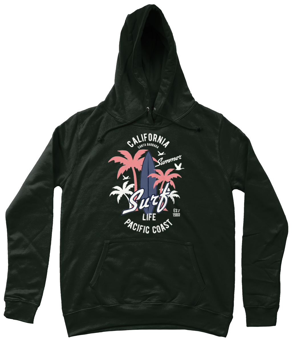 California Surf - AWDis Girlie College Hoodie