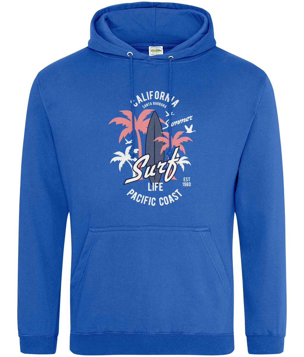 California Surf - AWDis College Hoodie